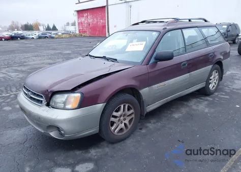 2000 Subaru Outback from USA, damaged, VIN 4S3BH6651Y7669064